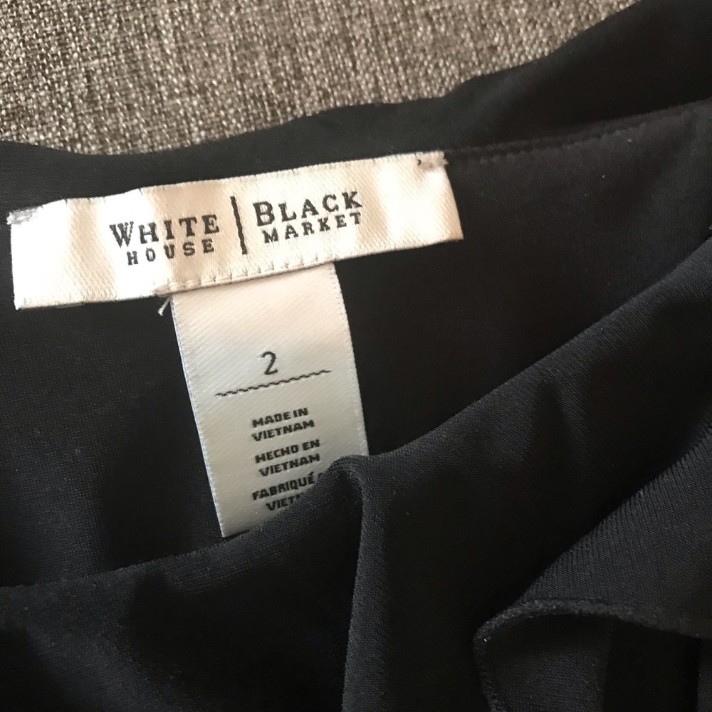 NWOT WHBM White House Black Market Romper w/ pockets - Picture 5 of 5